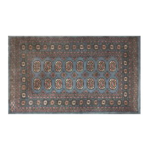 Bokhara 120x180cm Hand-Knotted Wool Rug In Blue