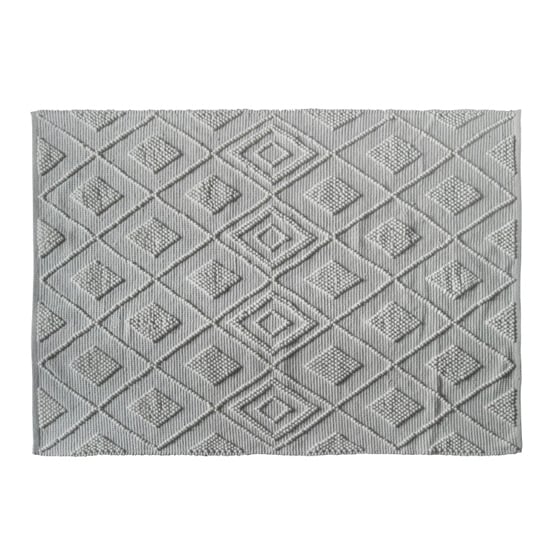 Soria Extra Large Fabric Upholstered Rug In Cream
