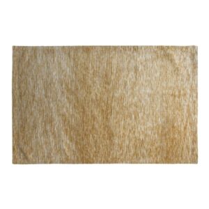 Trivago Extra Large Fabric Upholstered Rug In Ochre